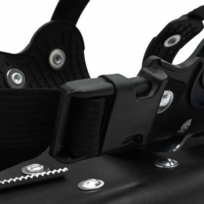 VidaXL 3 in 1 sneeuwschoenen zilver en zwart 25 inches