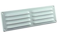 Nedco schoepenrooster alu. 300 x 90 mm wit - thumbnail