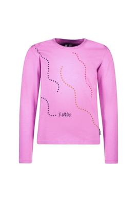 B.Nosy winter t-shirt meisjes - paars - Tiara - longsleeve