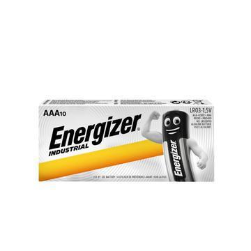 Energizer Industrial alkaline batterij AAA/LR03/E92, 10 stuks Energizer Industrial alkaline batterij AAA/LR03/E92, 10 stuks