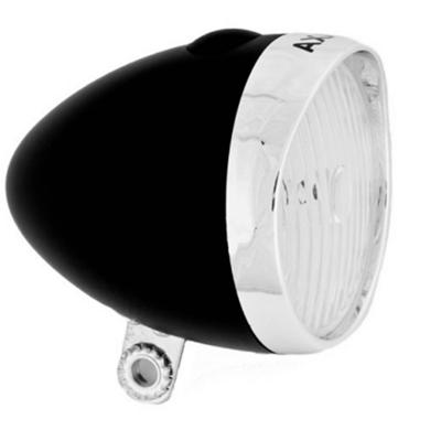 Axa Voorlicht classic led batterijen zwart/zilver