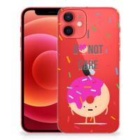 iPhone 12 Mini | Siliconen Case | Donut Roze - thumbnail