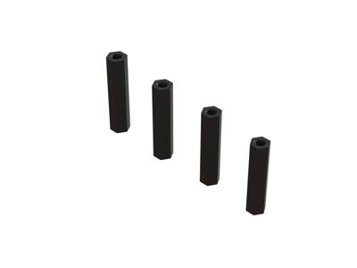 Arrma - Aluminum Servo Mount Posts (4) (ARA320651)