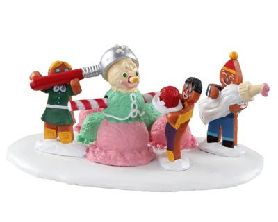 Lemax triple scoop snowman kerstdorp tafereel Sugar &apos;N&apos; Spice 2021