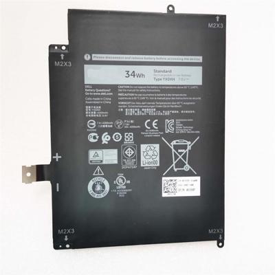 Notebook battery for Dell Latitude 7285 Series 2-in-1 7.6V 34Wh C668F Notebook battery for Dell Latitude 7285 Series 2-in-1 7.6V 34Wh C668F