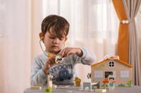 VIGA dierenziekenhuis, h: 17 cm, l: 22 cm, b: 12 cm, 19 onderdelen/ 1 doos - thumbnail