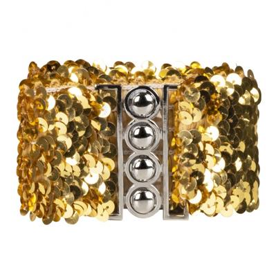 Riem Pailletten goud