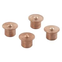 Wolfcraft Deuvelbevestigingen | Deuvelmarkeerpunten | Ø10mm | 4 stuks - 2913000 - thumbnail