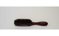 Haarborstel zwart pure 21x4 cm - thumbnail