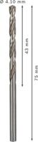 Bosch Accessoires Metaalboren HSS-G, Standard 4,1 x 43 x 75 mm 10st - 2608585486 - thumbnail