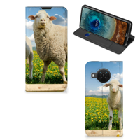 Nokia X20 | X10 | Hoesje maken | Schaap en Lammetje - thumbnail