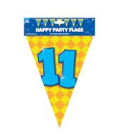 Happy Verjaardag Vlaggenlijn 11 Jaar (10m) - thumbnail