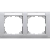 Merten MEG4021-3660 Afdekking Frame System M Aluminium 1 stuk(s) - thumbnail