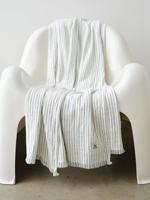 Marc O'Polo Fine Stripe plaid Anthracite 150x200 - thumbnail