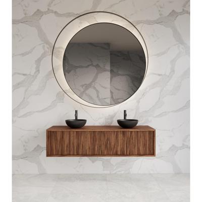 Onderkast Gliss Design Heronimus 140x45x35 cm 2 Laden Met Topplaat Walnut