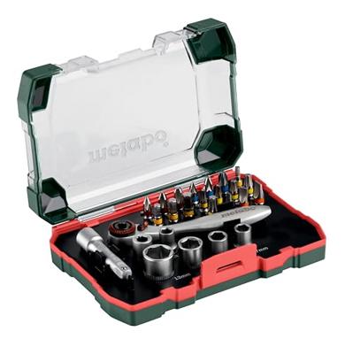 Metabo Bit-Box "Promotion" | 26-delig - met dopsleutels - 626701000