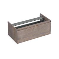 Onderkast Forzalaqua Reno 100x51x40 Cm 1 La Softclose Eiken Silver Grey - thumbnail