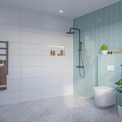 Fortifura Galeria Inloopdouche - helder glas - 180x200cm - 8mm - nano - blind inbouw profiel SW797920 SW1102415 Fortifura Galeria Inloopdouche - helder glas - 180x200cm - 8mm - nano - blind inbouw profiel SW797920 SW1102415