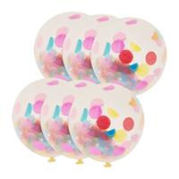 Globos Payaso Confetti Ballonnen 6 Stuks - thumbnail