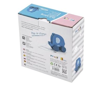 VIGA trek olifant, afm 11 cm, blauw, 1 stuk - thumbnail