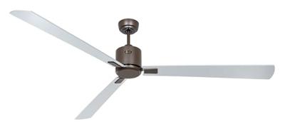 CasaFan ECO NEO III 180-4 BZ-WN/SI WiFi Flügel Wenge/silber Plafondventilator 28 W (Ø x h) 180 cm x 360 mm Brons Met afstandsbediening, Timer, Met wintermodus,