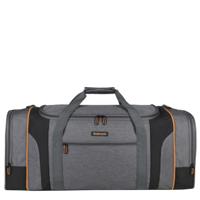 Flexplus weekendtas reistas 70 cm grijs / oranje - thumbnail