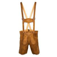 Lederhose Lichtbruin Leo Luxe - thumbnail