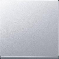 Merten 433160 Wisselschakelaar Afdekking System M Aluminium 1 stuk(s) - thumbnail