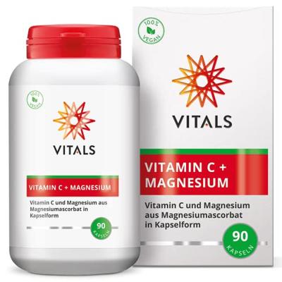 Vitamine C + Magnesium - 90 capsules
