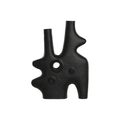 Vaas Home ESPRIT Zwart Aluminium Abstract Modern 30 x 5 x 40 cm