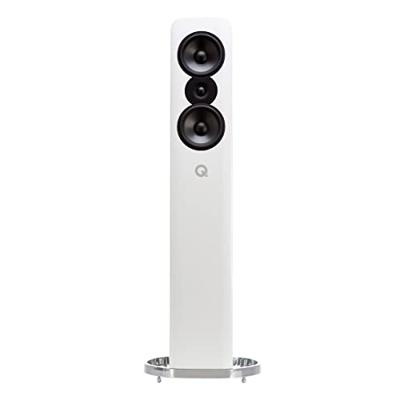Q Acoustics: Concept 500 vloerstaande speaker - Wit/licht eiken Q Acoustics: Concept 500 vloerstaande speaker - Wit/licht eiken