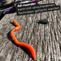 Spro Freestyle Twitch Worm Citrus Disco 5st. - thumbnail