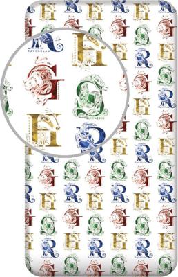 Harry Potter Hoeslaken Wit - Eenpersoons - 90 x 200 cm - Katoen Harry Potter Hoeslaken Wit - Eenpersoons - 90 x 200 cm - Katoen