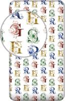 Harry Potter Hoeslaken Wit - Eenpersoons - 90 x 200 cm - Katoen - thumbnail