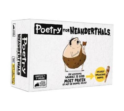 Poetry for Neanderthals