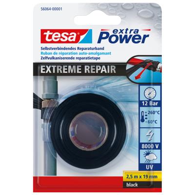 tesa EXTREME REPAIR 56064-00001-00 Reparatietape tesa extra Power Zwart (l x b) 2.5 m x 19 mm 1 stuk(s) tesa EXTREME REPAIR 56064-00001-00 Reparatietape tesa extra Power Zwart (l x b) 2.5 m x 19 mm 1 stuk(s)