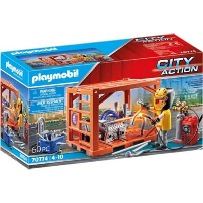 70774 Playmobil City Action Container Productie 70774 Playmobil City Action Container Productie