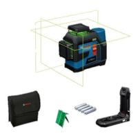 Bosch Blauw gll 12v-100-33 cg professional lijnlaser | 4x batterij 1,5v lr6 (aa) | in tas - 0601065400 - thumbnail