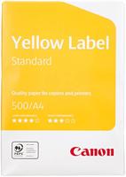 Kopieerpapier Canon Yellow Label A4 80gr wit 500 vel | 5 stuks - thumbnail