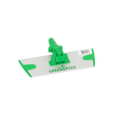 Vlakmopplaat greenspeed qline velcro 23cm groen