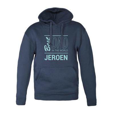 Hoodie voor heren bedrukken - Navy - S