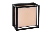 Lucide SINGA LED - Wandlamp Binnen/Buiten - LED - 1x10W 3000K - IP54 - Zwart - thumbnail