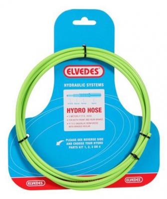 Elvedes Cable Systems BV Hydraulische leiding elvedes met ptfe voering en kevlar protectie - groen (3 meter op kaart)