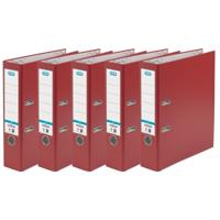 Elba ordner Smart Pro, rug van 8 cm, pak van 5 stuks, rood - thumbnail