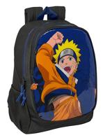 Schoolrugzak Naruto Ninja Blauw Zwart 32 x 44 x 16 cm - thumbnail