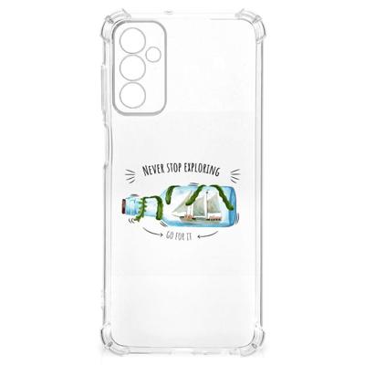 Samsung Galaxy M13 4G | M23 Stevig | Bumper Hoesje | Boho Bottle