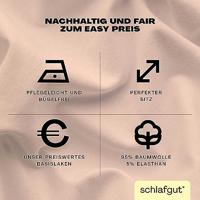 Schlafgut Schlafgut EASY Jersey Elasthan Hoeslaken M - 120x200 - 130x220 230 Red Light - thumbnail