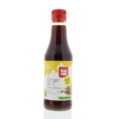 Lima Shoyu ginger Thai bio 250 Milliliter Lima Shoyu ginger Thai bio 250 Milliliter