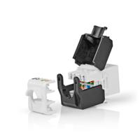 Nedis CCGB89710BK Keystone Cat6a Rj45 Female U/utp Abs Doos - thumbnail