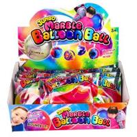 Bubble Bal Marble Opblaasbaar tot 80Cm - thumbnail